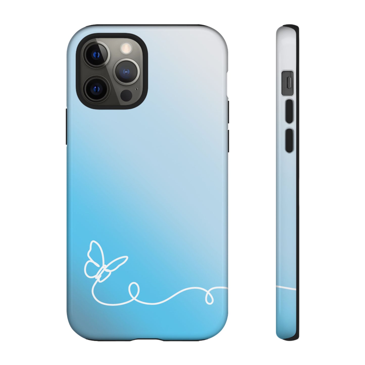 Clear Sunrise Ombre Tough Phone Case