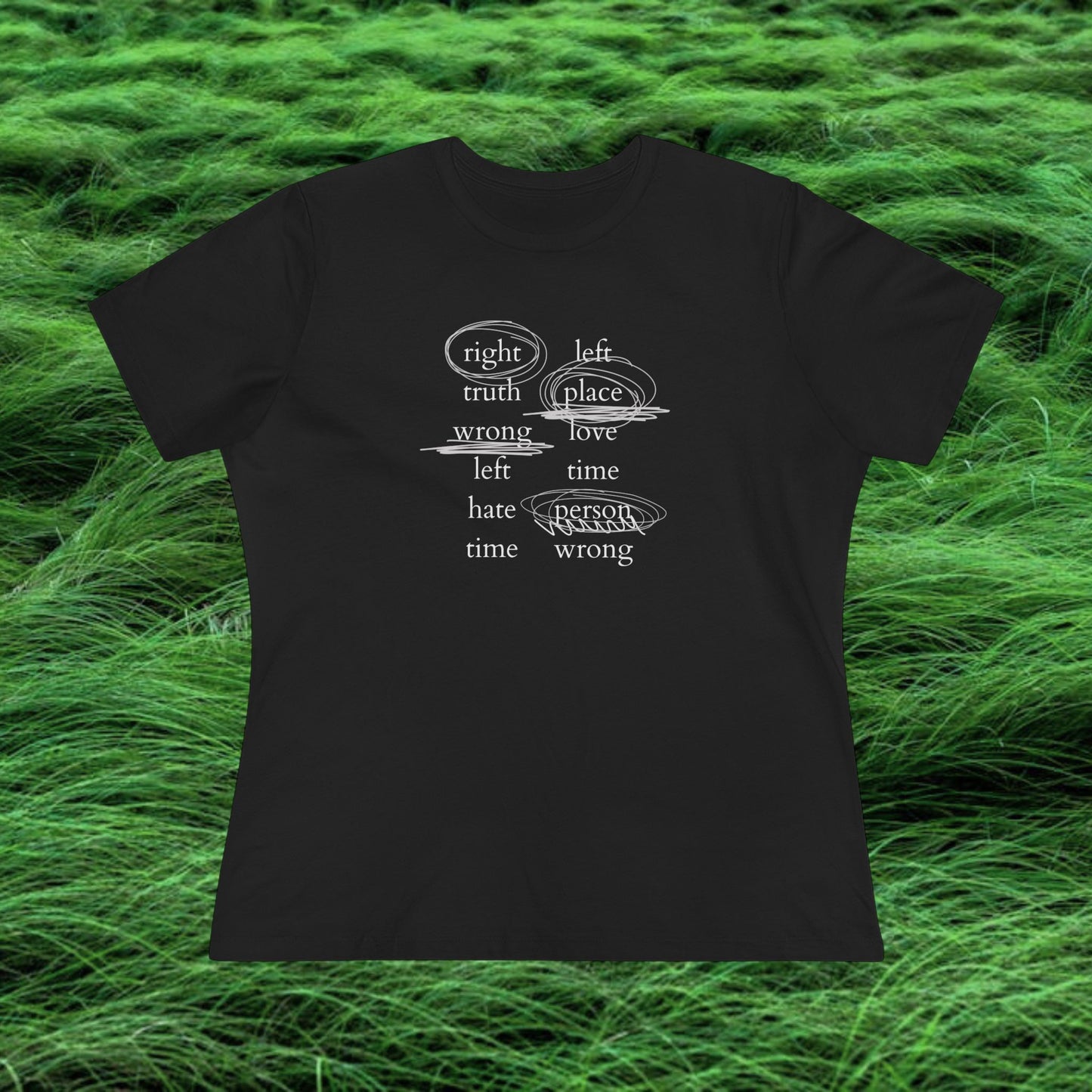 Namjoon Women's Tee - 'Contradictions' - Fanmade BTS Merch - Soft Jersey T-Shirt