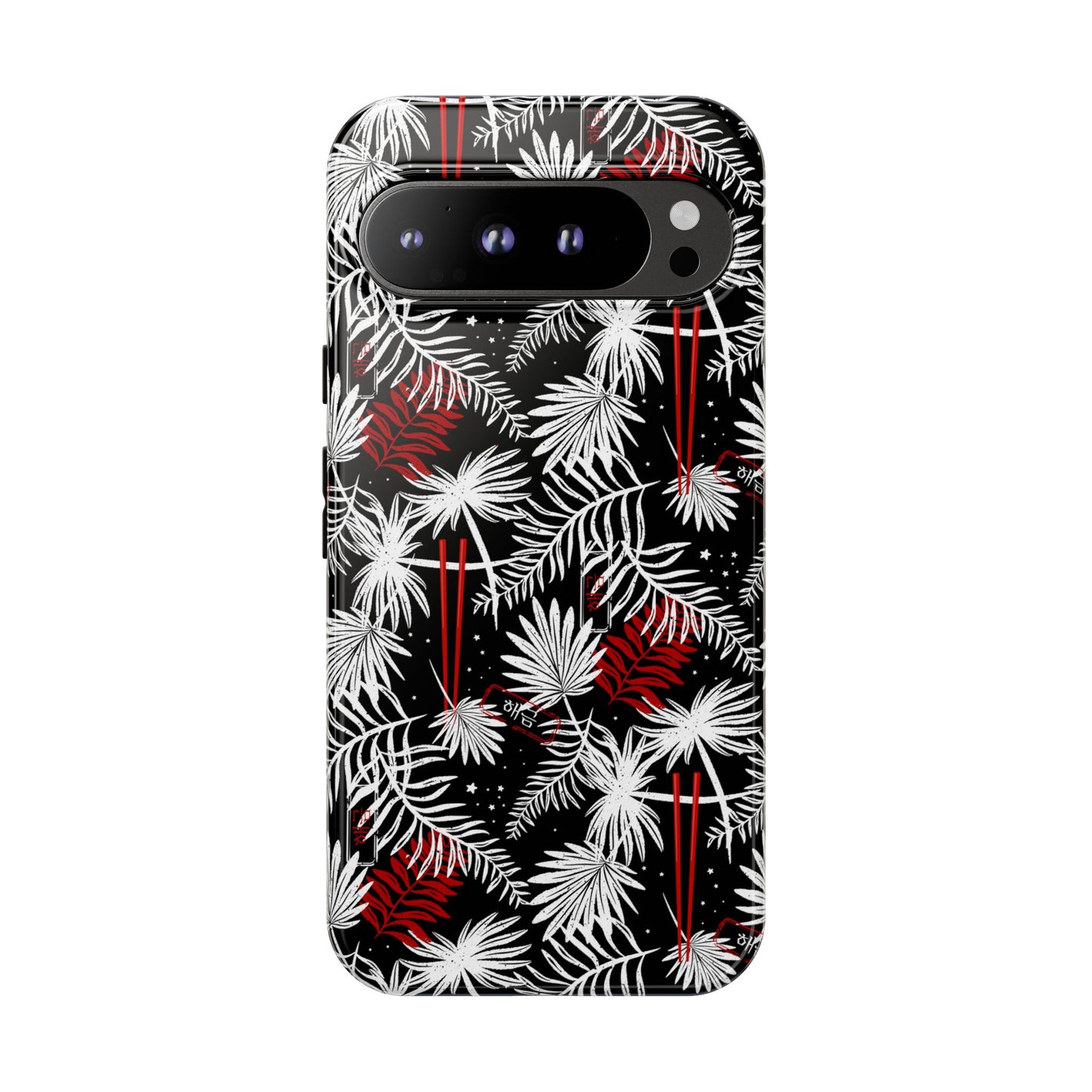 Yoongi Tough Phone Case - Tropical Chopsticks - Fanmade BTS Merch - iPhone, Galaxy, Pixel