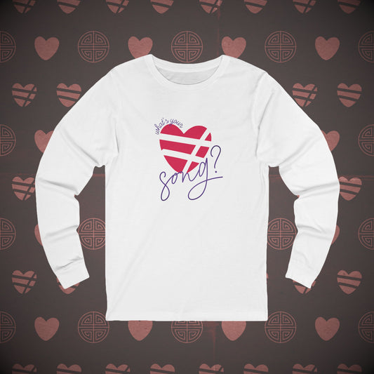 OT7 Long Sleeve Shirt - What's Your Love Song? - Soft Unisex T-Shirt