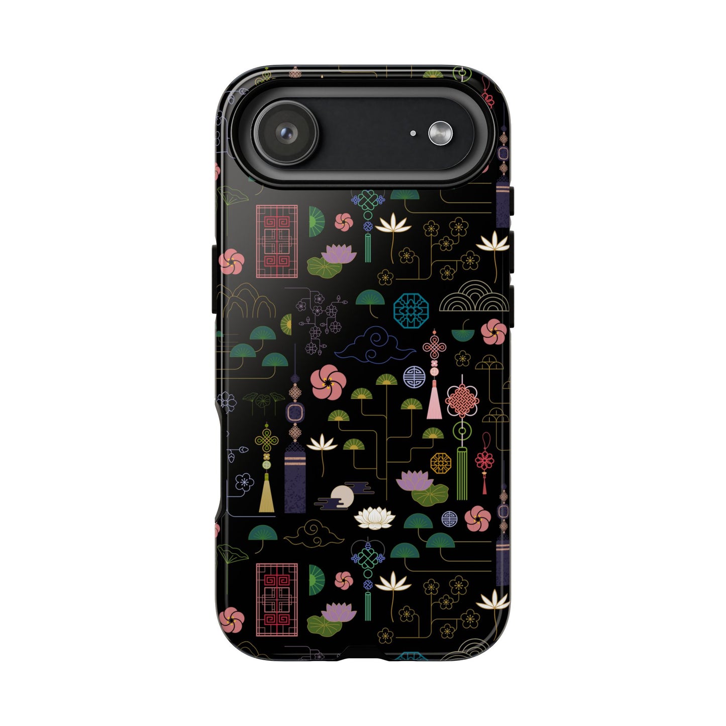 Norigae Night Garden Tough Phone Case - Elegant K-Pop Merch - iPhone, Galaxy, Pixel Cover