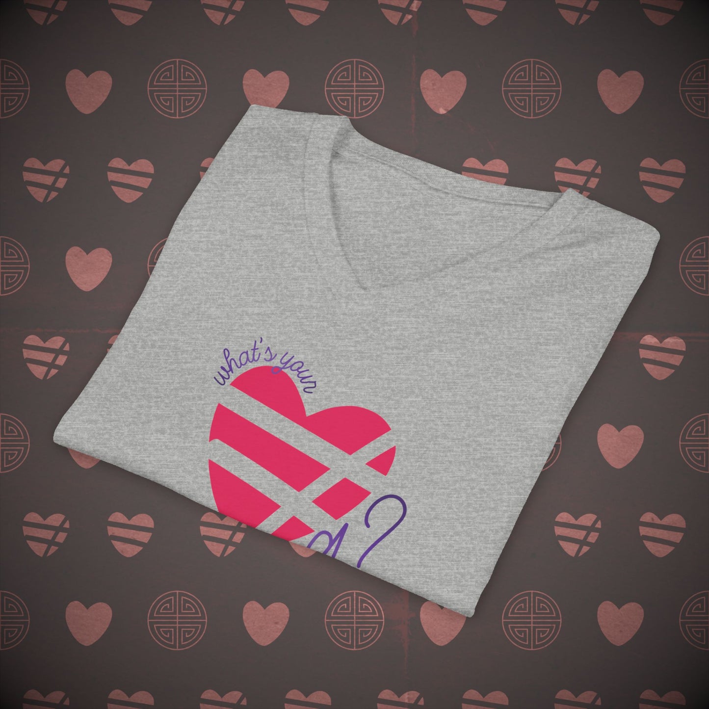 OT7 V-Neck Shirt - What's Your Love Song? - Unisex Jersey T-Shirt