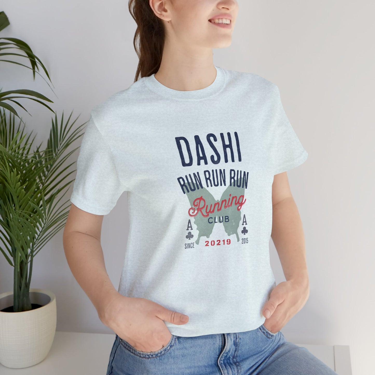 Dashi Running Club Unisex Jersey Short Sleeve Tee