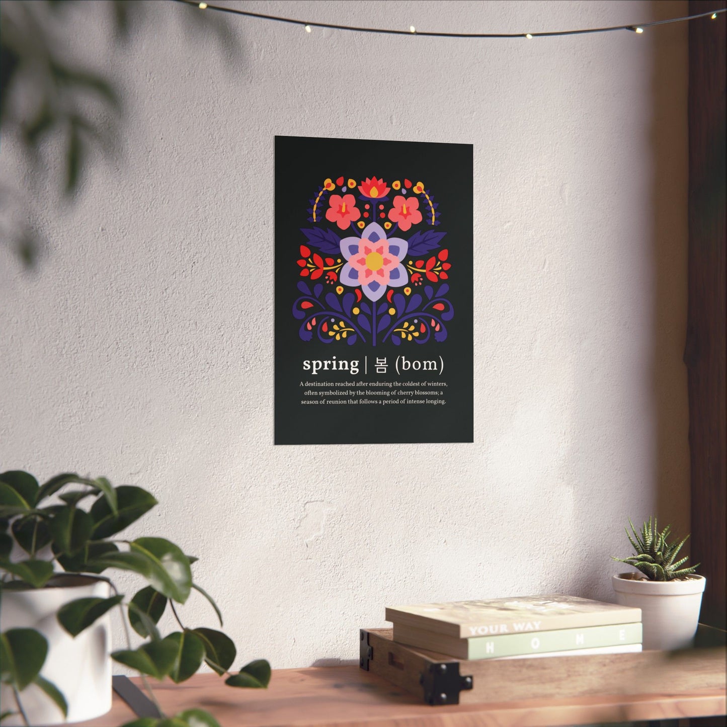 OT7 Wall Art - Until the Flowers Bloom - Matte Poster