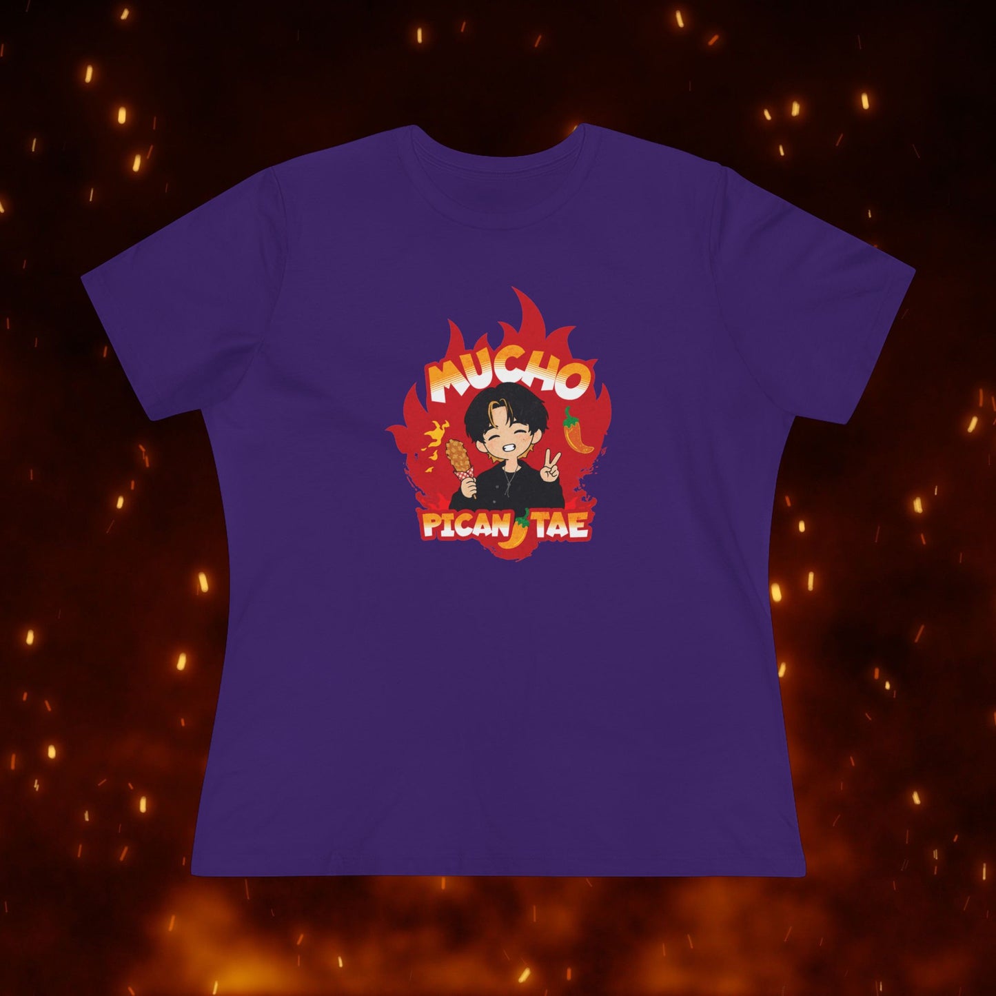 Taehyung Women's Tee - Mucho PicanTae - Soft Jersey T-Shirt