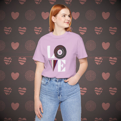 OT7 Short Sleeve Shirt - Love Record - Unisex Jersey T-Shirt