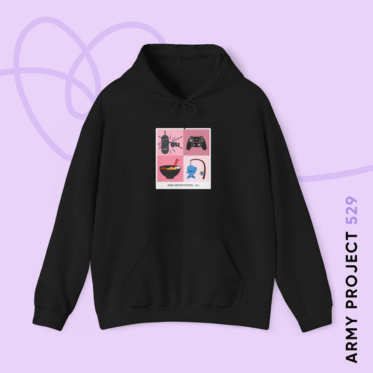 Jin Hoodie - Funny Fanmade BTS Merch - Care Instructions - Cozy Unisex Sweatshirt