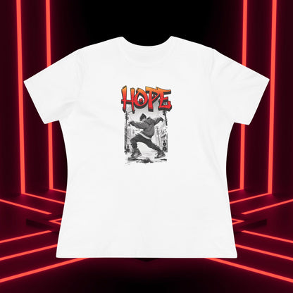 Hobi Concert Women's Tee - HOTS with Hope - Fanmade BTS Merch - Soft Jersey T-Shirt