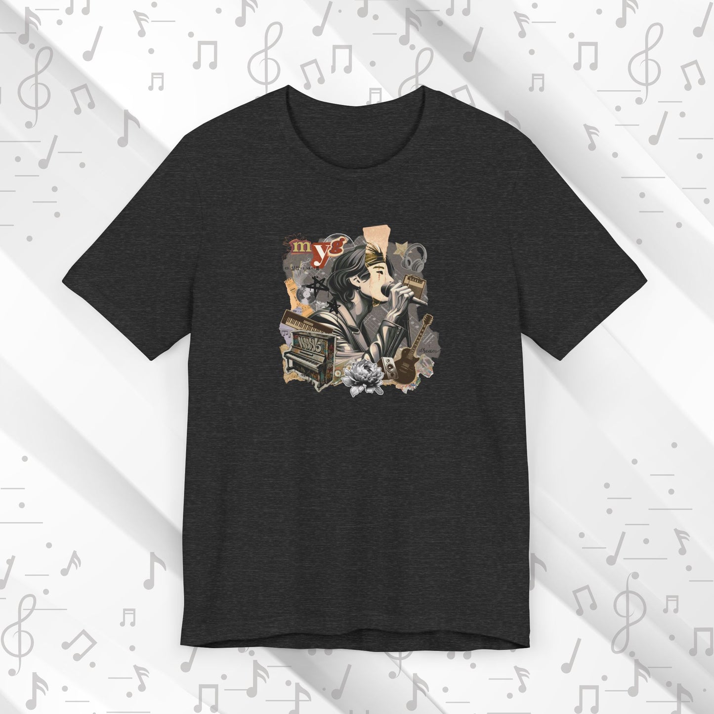 Yoongi Retro 2010s Unisex Jersey Short Sleeve Tee