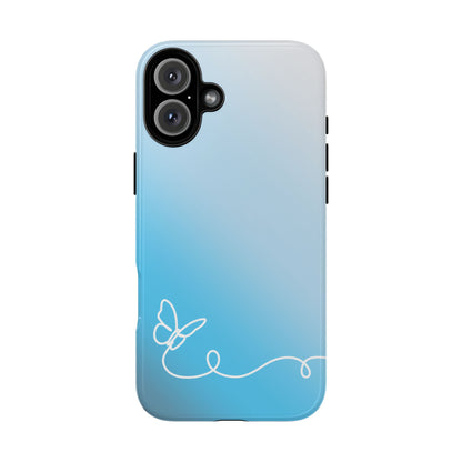 Clear Sunrise Ombre Tough Phone Case