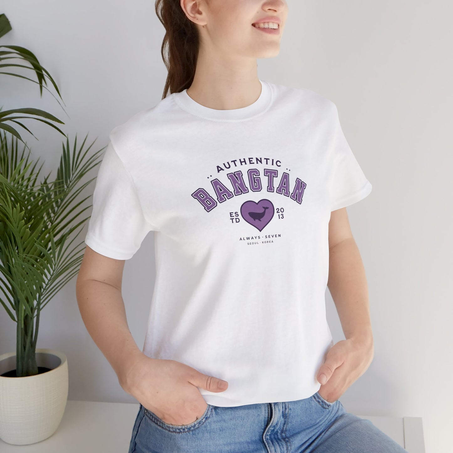 OT7 Short Sleeve Shirt - Bangtan Athletics - Fanmade BTS Merch - Unisex Jersey T-Shirt