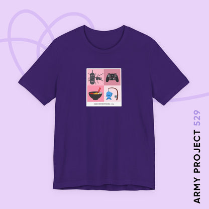 Jin Short Sleeve Shirt - Funny Fanmade BTS Merch - Care Instructions - Soft Unisex T-Shirt