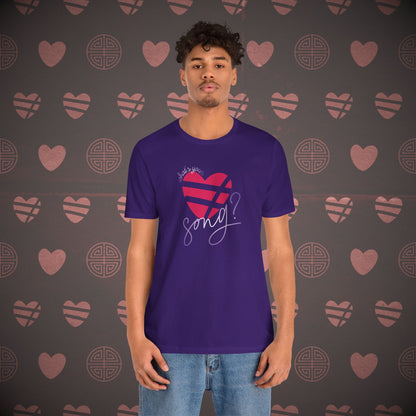 OT7 Short Sleeve Shirt - What's Your Love Song? - Unisex Jersey T-Shirt