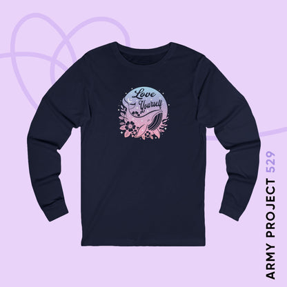 OT7 Long Sleeve Shirt - Love Yourself - Fanmade BTS Merch - Soft Unisex T-Shirt