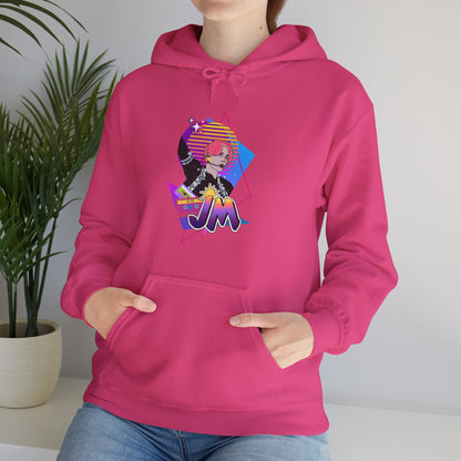 Jimin Hoodie - Fanmade BTS Retro Series - 80s Pop Aesthetic - Cozy Unisex Sweatshirt