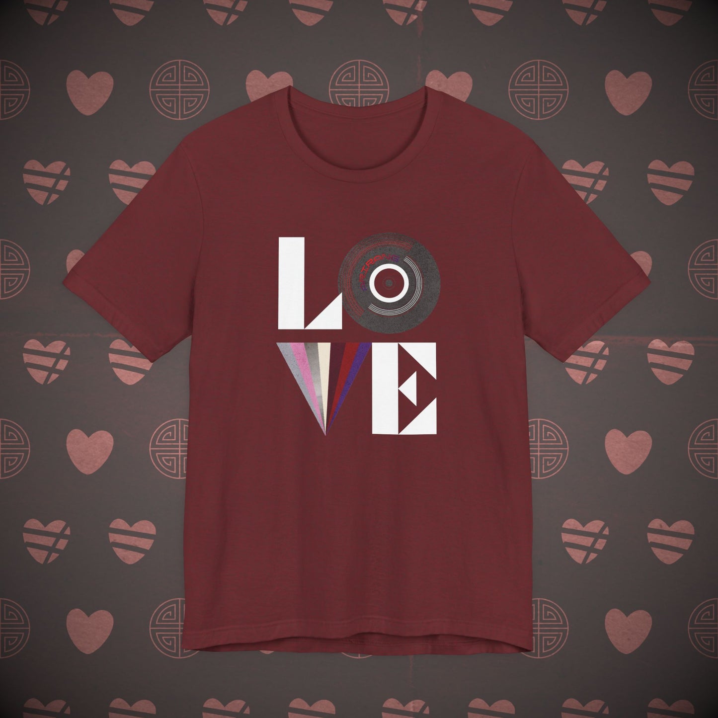 OT7 Short Sleeve Shirt - Love Record - Unisex Jersey T-Shirt