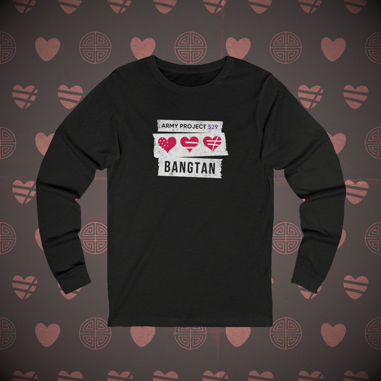 OT7 Long Sleeve Shirt - AP529 <3 Bangtan - Soft Unisex T-Shirt