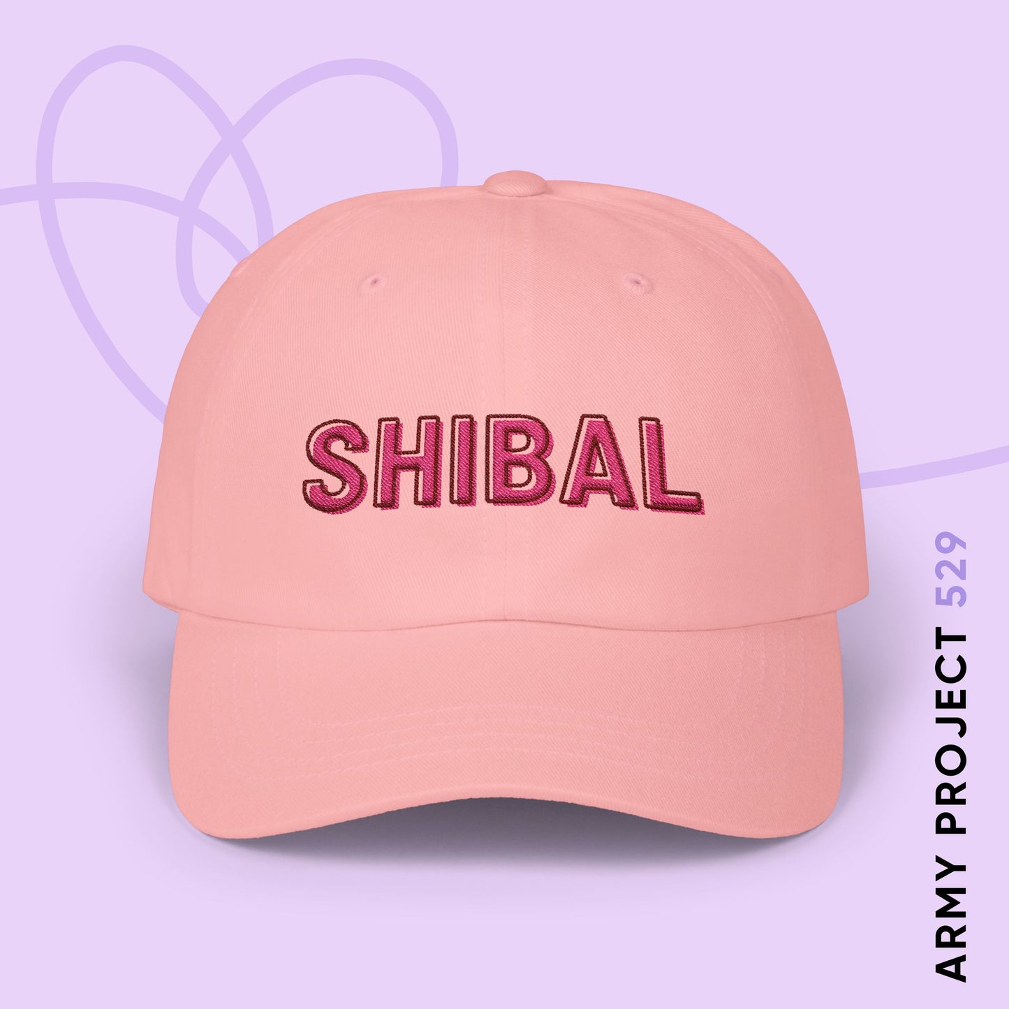 Shibal Bold Embroidered Baseball Cap