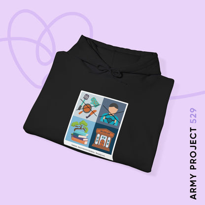 Namjoon Hoodie - Funny Fanmade BTS Merch - Care Instructions - Cozy Unisex Sweatshirt