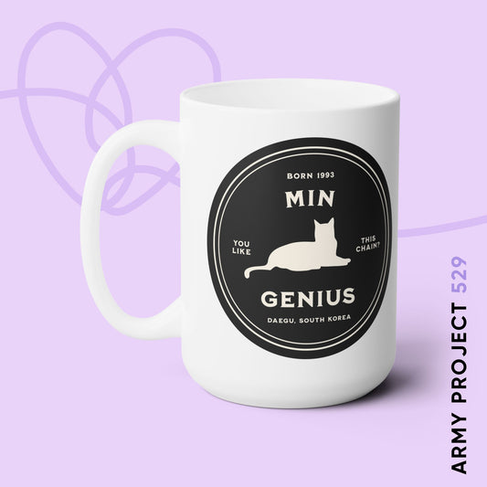 Min Genius Medallion Series 15oz Ceramic Coffee Mug
