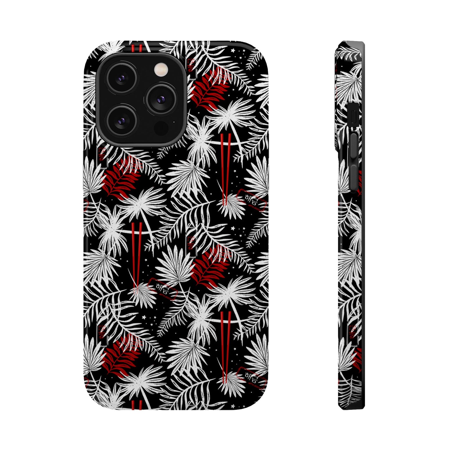 Tropical Chopsticks Magnetic Tough Phone Case