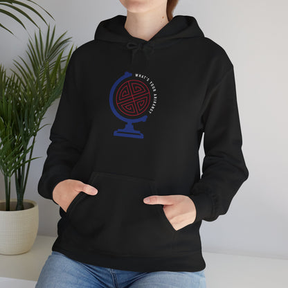 OT7 Hoodie - What's Your Arirang? Globe and Cities - Cozy Unisex Sweatshirt