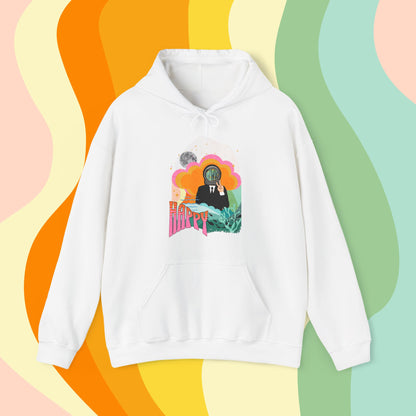 Jin Hoodie - Fanmade BTS Retro Series - 60s Mod Aesthetic - Cozy Unisex Sweatshirt