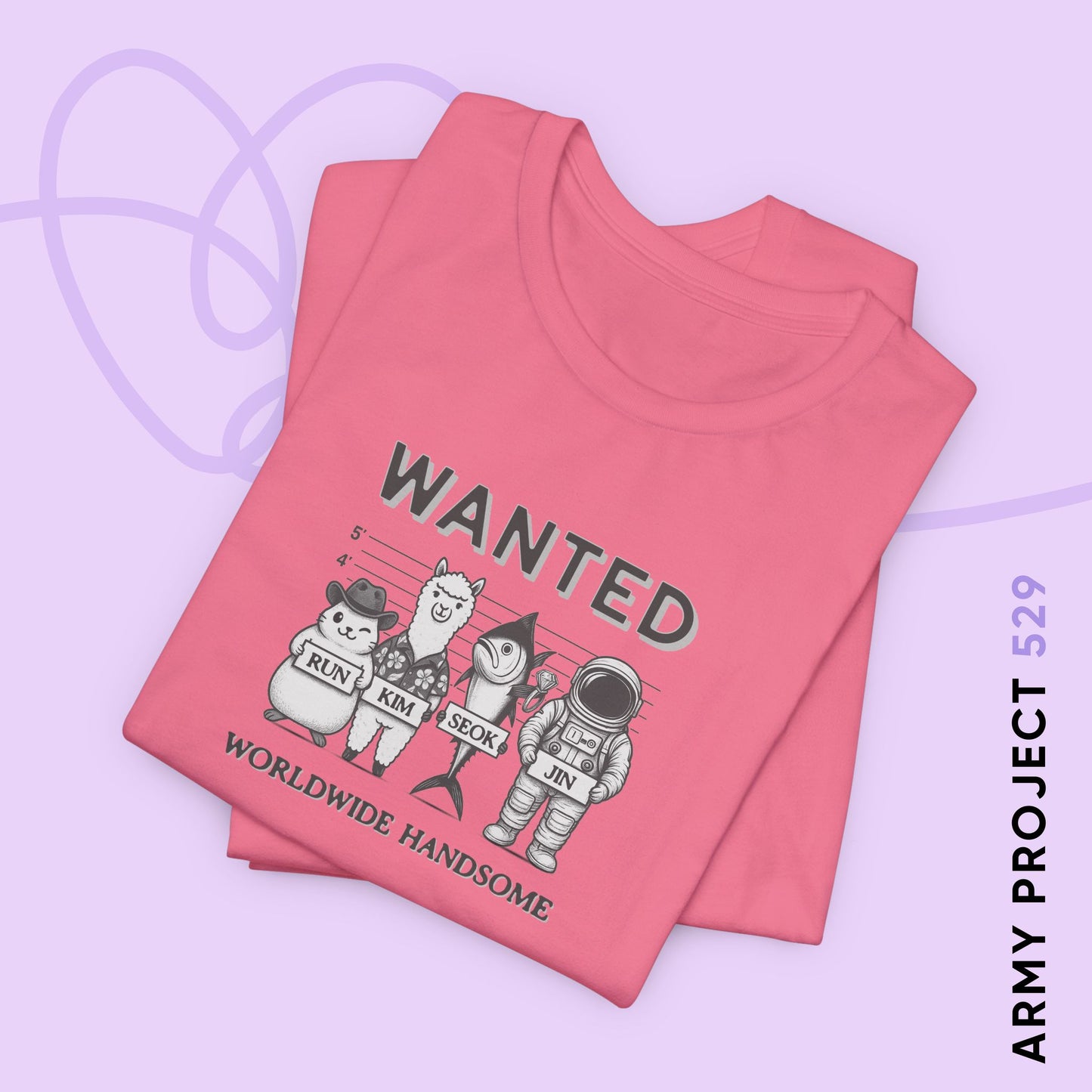 Run Kim Seokjin Unisex Jersey Short Sleeve Tee