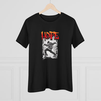 Hobi Concert Women's Tee - HOTS with Hope - Fanmade BTS Merch - Soft Jersey T-Shirt