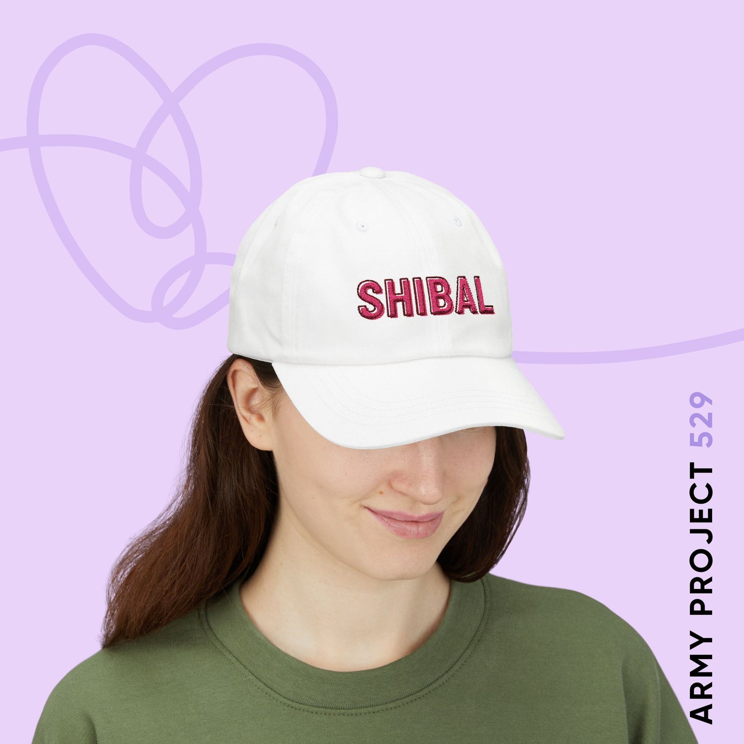 Shibal Bold Embroidered Baseball Cap