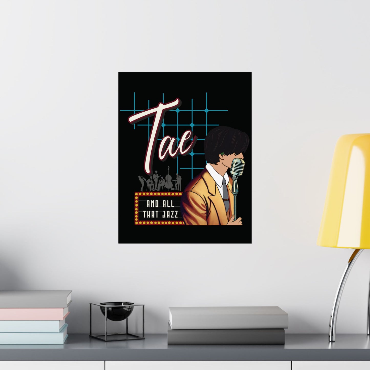 Taehyung 1950s Retro Series Matte Poster