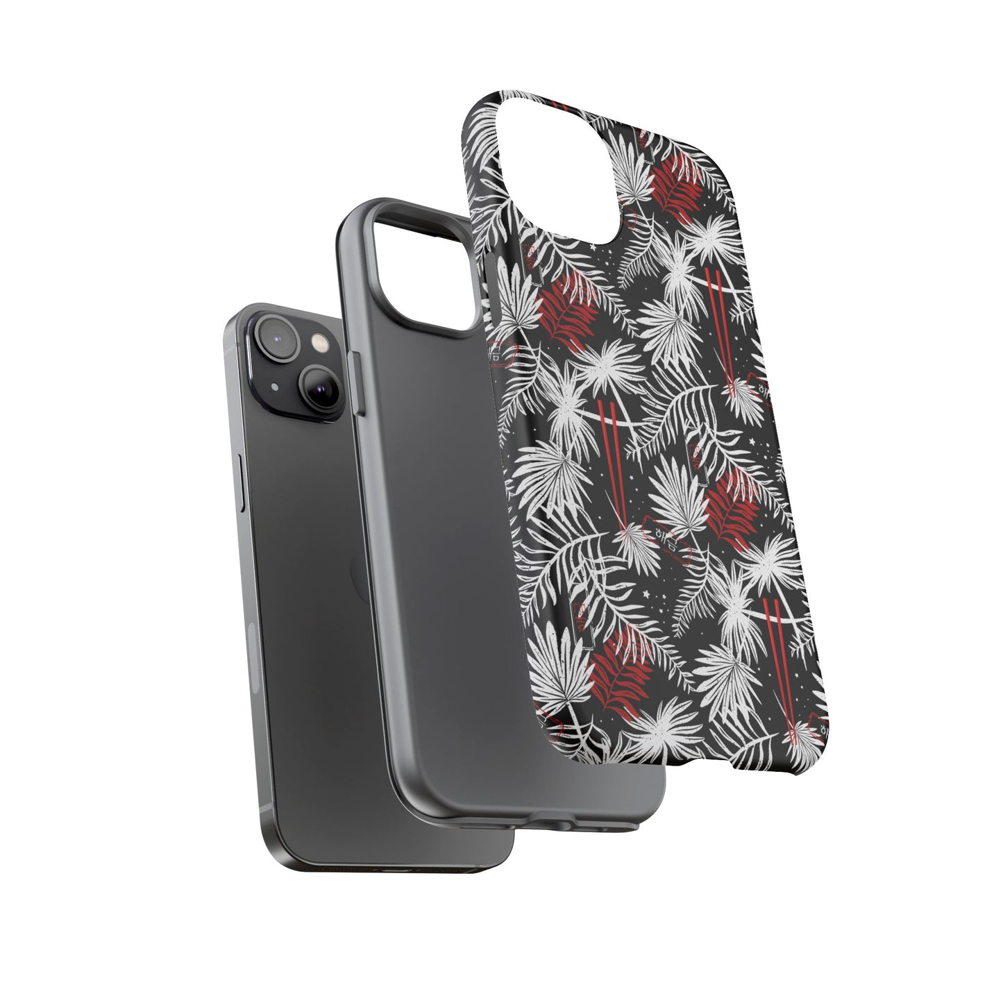 Tropical Chopsticks Tough Phone Case