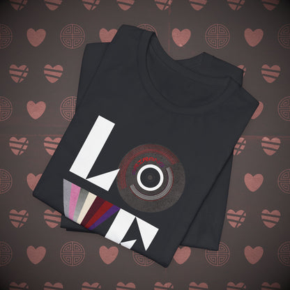 OT7 Short Sleeve Shirt - Love Record - Unisex Jersey T-Shirt
