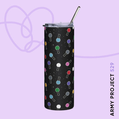 Ma City Map Lightstick Stainless Steel Tumbler, 20oz