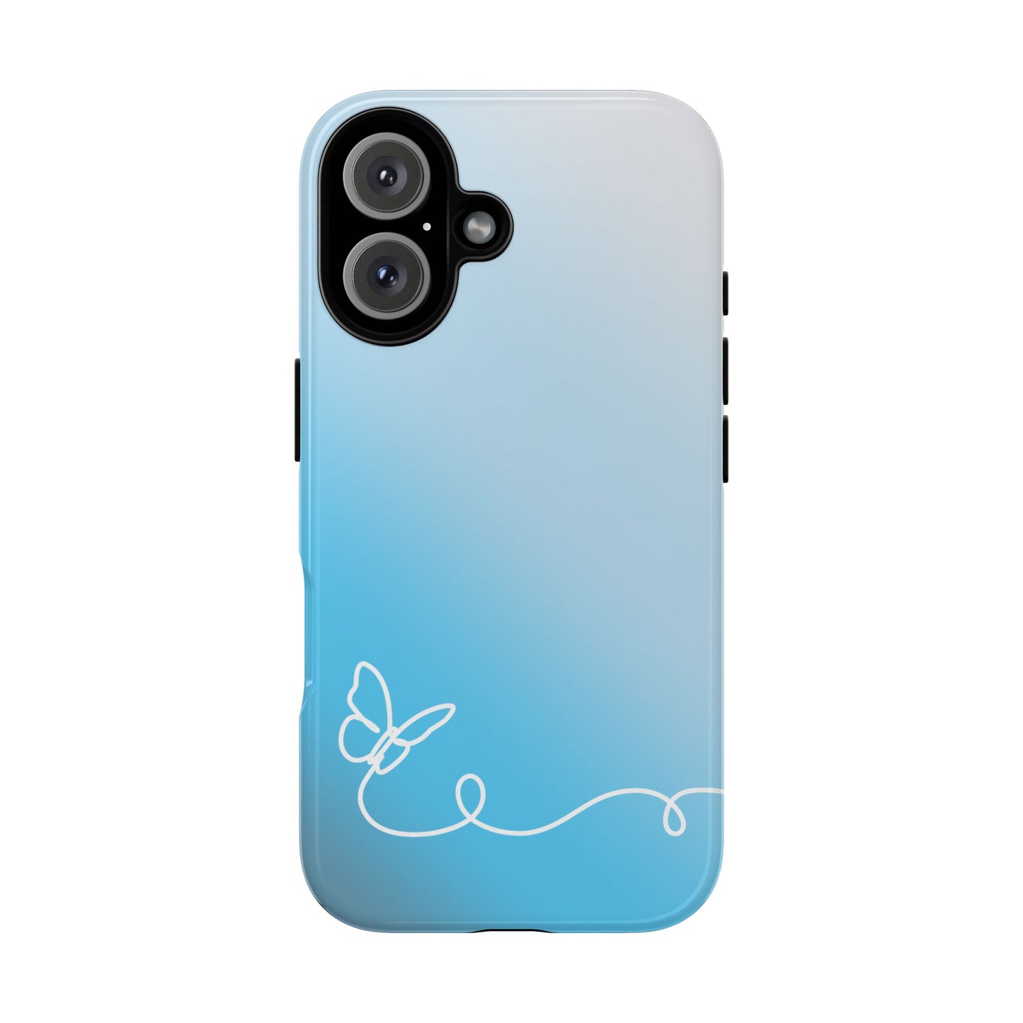 Clear Sunrise Ombre Tough Phone Case