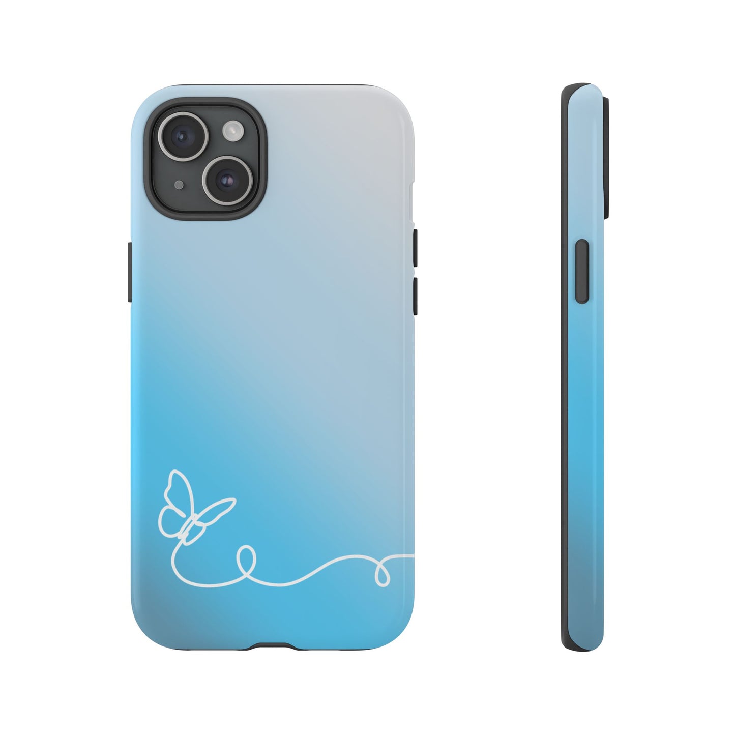 Clear Sunrise Ombre Tough Phone Case
