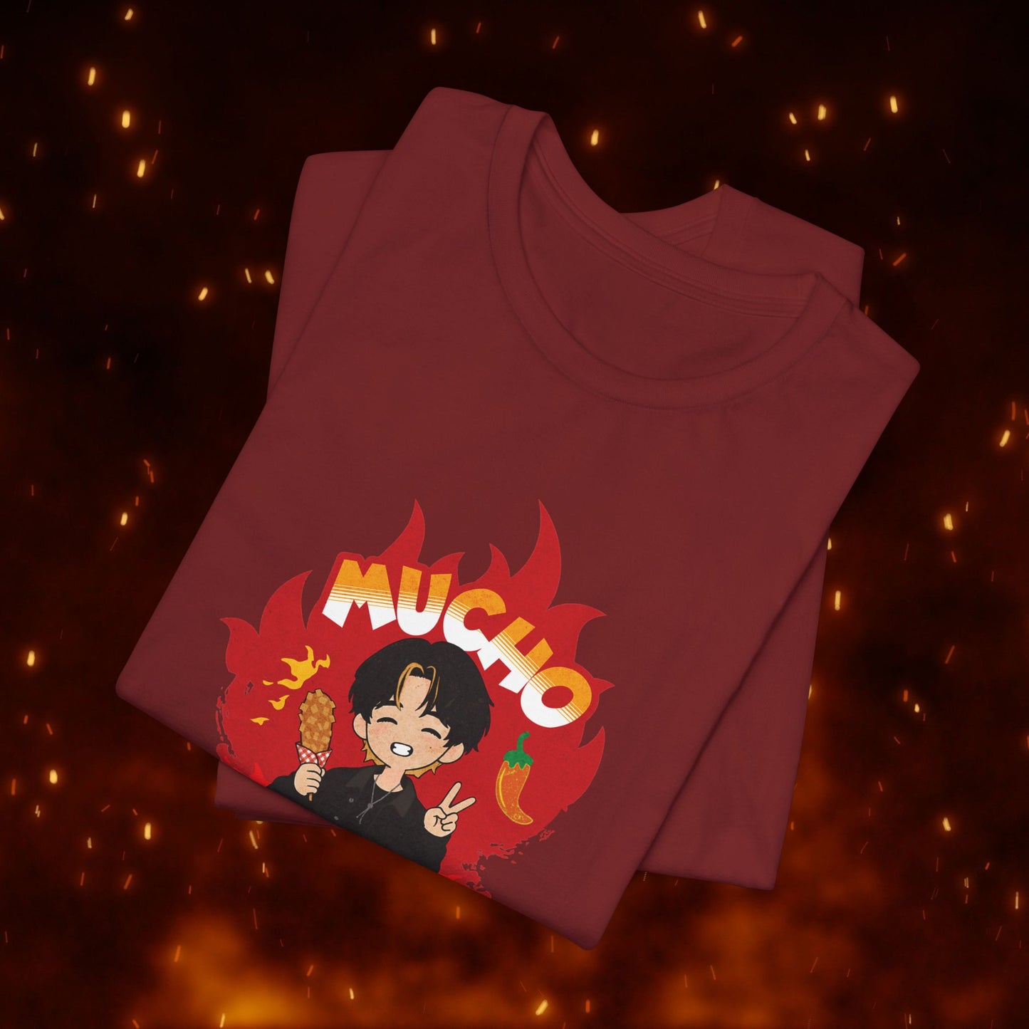 Taehyung Short Sleeve Shirt - Mucho PicanTae - Unisex Jersey T-Shirt