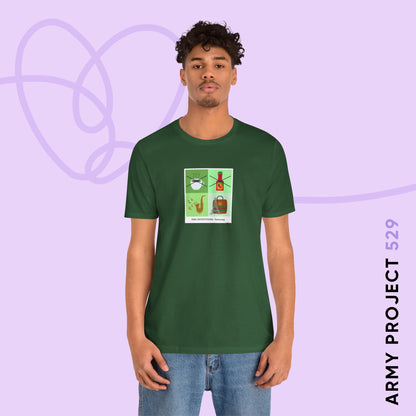 Taehyung Care Instructions Unisex Jersey Short Sleeve Tee