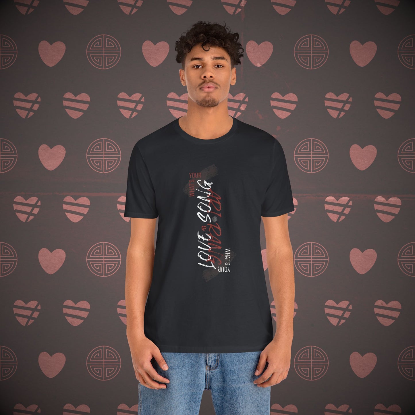 OT7 Short Sleeve Shirt - Arirang Love Song Mirror - Unisex Jersey T-Shirt