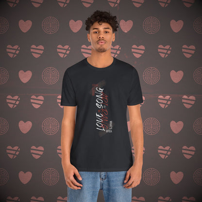 OT7 Short Sleeve Shirt - Arirang Love Song Mirror - Unisex Jersey T-Shirt