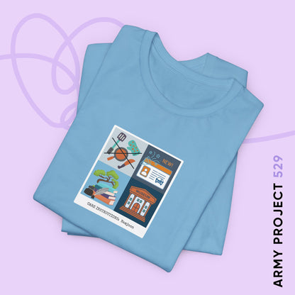 Namjoon Short Sleeve Shirt - Funny Fanmade Merch - Care Instructions - Soft Unisex T-Shirt