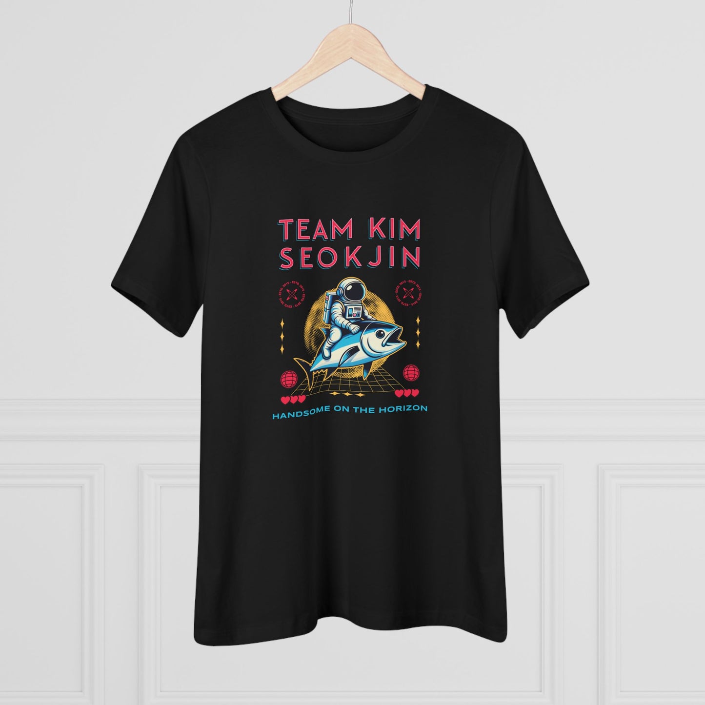 Jin Women's Tee - Team Kim Seokjin - Fanmade BTS Merch - Soft Jersey T-Shirt