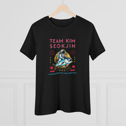 Jin Women's Tee - Team Kim Seokjin - Fanmade BTS Merch - Soft Jersey T-Shirt