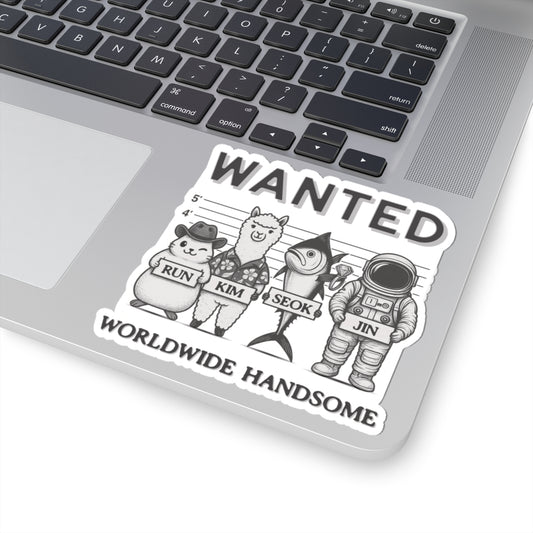 Run Kim Seokjin Vinyl Sticker