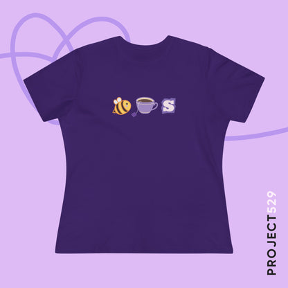 OT7 Women's Tee - Bee Tea Ess - Fanmade BTS Merch - Soft Jersey T-Shirt