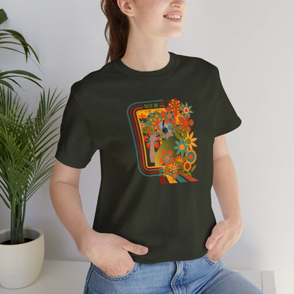 Namjoon 1970s Retro Series Unisex Jersey Short Sleeve Tee