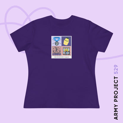 Jungkook Care Instructions Women's Relaxed Jersey Short Sleeve Tee
