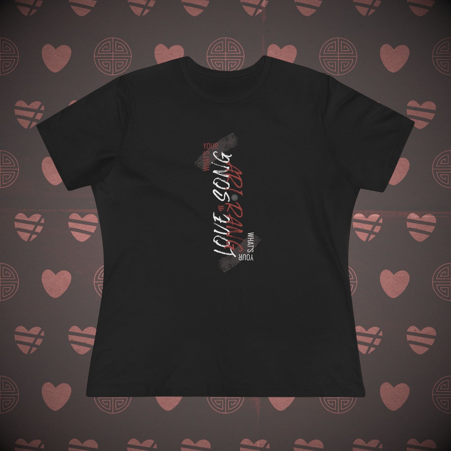 OT7 Women's Tee - Arirang Love Song Mirror - Soft Jersey T-Shirt