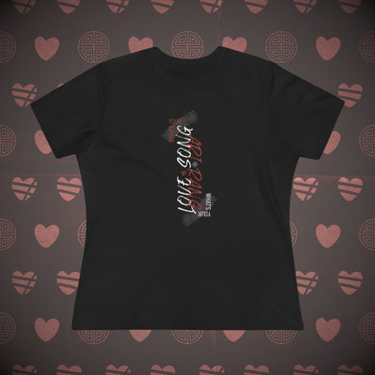 OT7 Women's Tee - Arirang Love Song Mirror - Soft Jersey T-Shirt