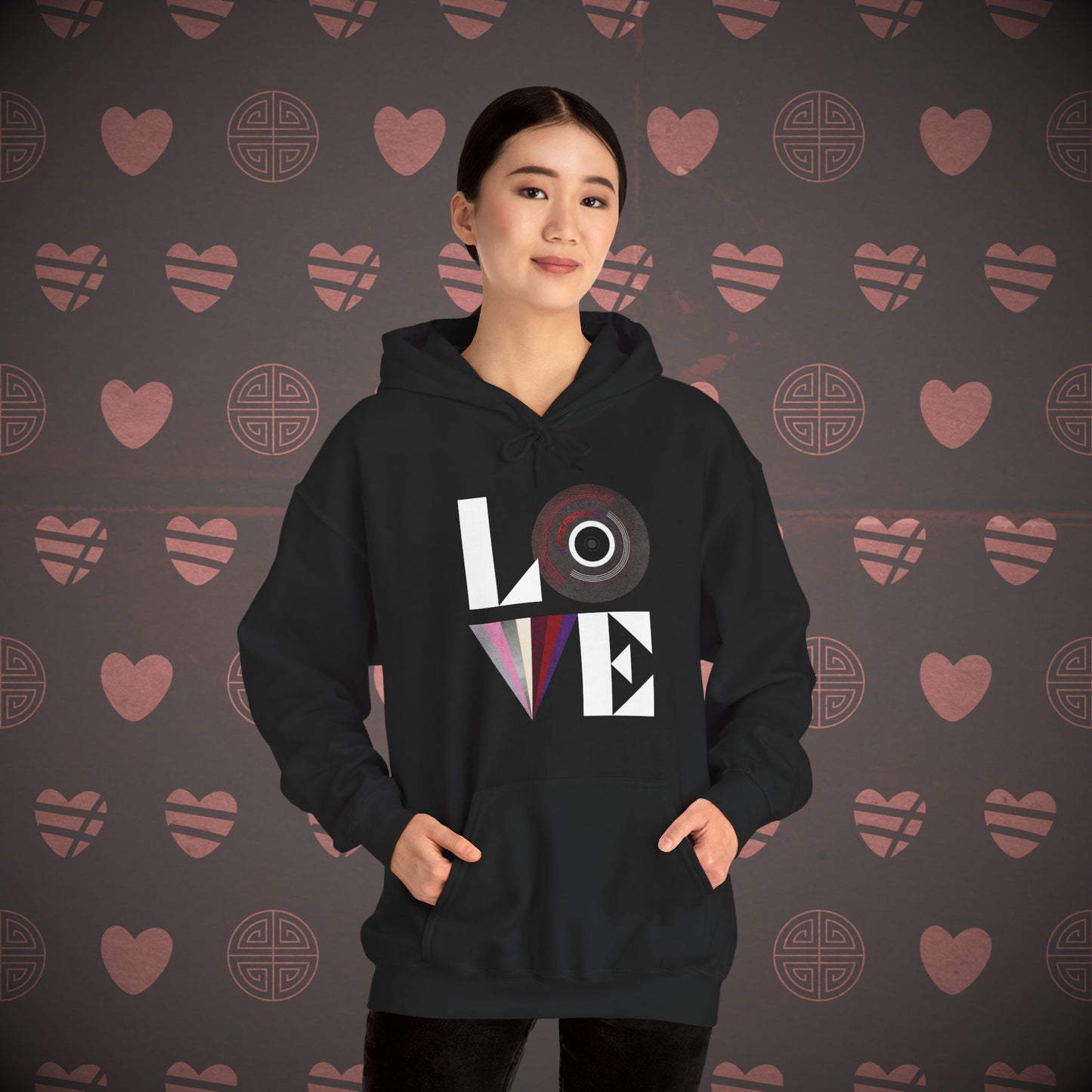 OT7 Hoodie - Love Record - Cozy Unisex Sweatshirt